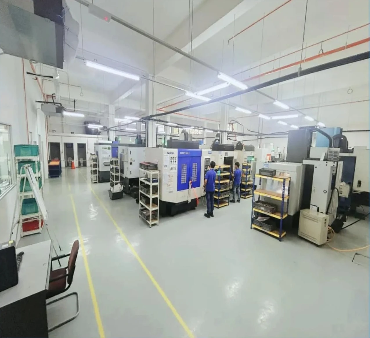 TPTW Engineering stainless steel CNC machining section