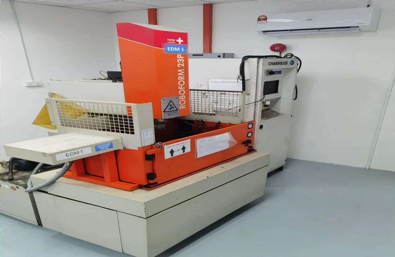 Charmilles Roboform 23P EDM machine at TPTW Engineering