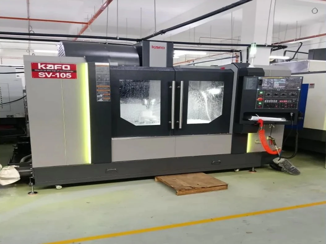 KAFO SV-105 4-axis CNC machining centre — aluminium section